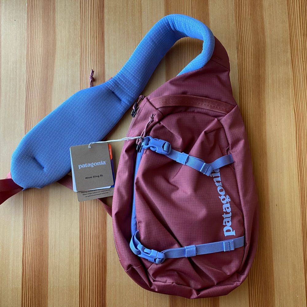 Unused Patagonia Atom Sling Bag for Outdoors and Hiking